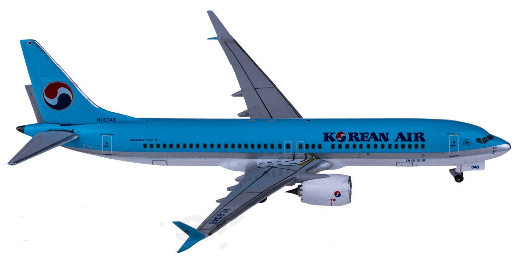 1:400 AeroClassics KOREAN AIR BOEING 737 MAX 8 Passenger Airplane Diecast Model