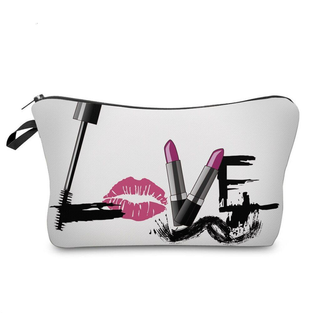 Cosmetic Bag Waterproof Printing Turtle Leaf Toilet Bag Custom Style Traveling