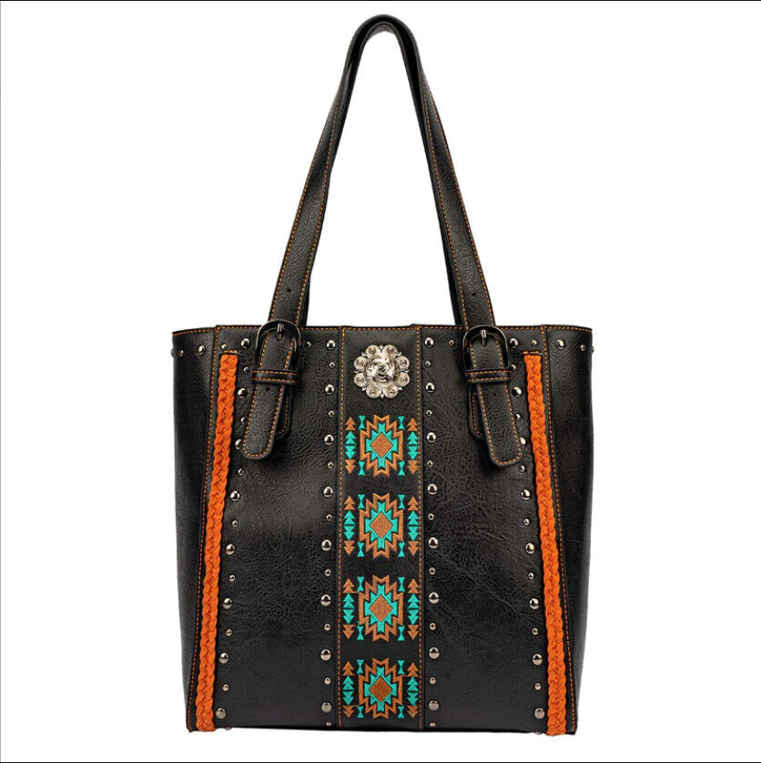 Celela Concealed Carry Women Large Tote Handbag Shoulder Bags Hobo Bag Purse
