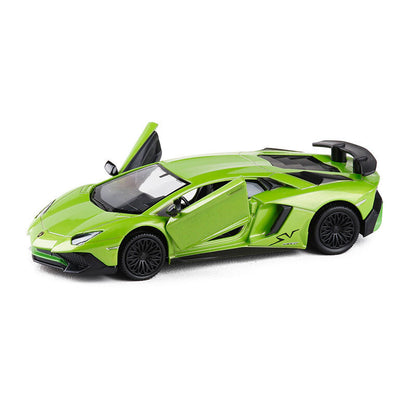 1/36 Lamborghini Aventador LP750-4 SV Model Car Diecast Toy Cars for Boys Kids