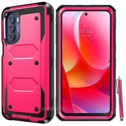 For Motorola Moto G Stylus 2022 Case Luxury Dual Layer Rugged Hybrid Phone Cover