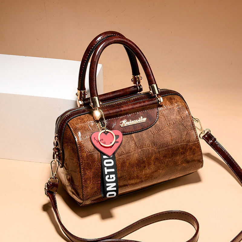Handbag Shoulder Bags PU Leather Womens Handbags Pattern Ladies Tote Bag