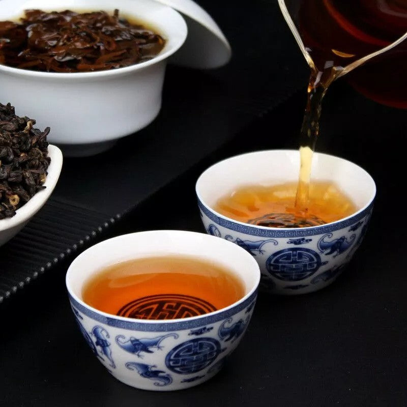 500g Fengqing Dian Hong Golden Buds Dianhong Dian Hong Yunnan Black Tea Brick