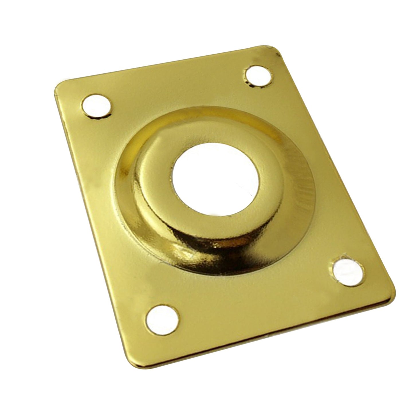 Guitar Output Metal Jack Plate Square With Screws For Electric Bass Guitar s