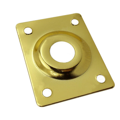 Guitar Output Metal Jack Plate Square With Screws For Electric Bass Guitar s