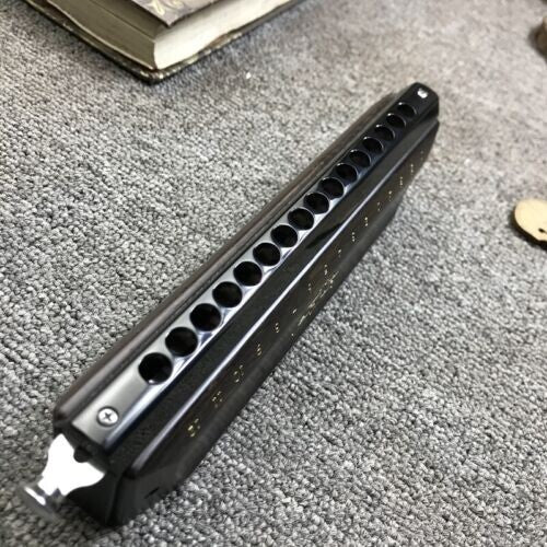 Custom Harmonica Sandalwood Comb for 14-hole Hohner Meisterklasse