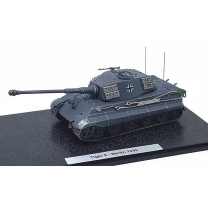 1:72 Alloy WWII German Berlin 1945 Tiger II Tank Military Model Xmas Gift