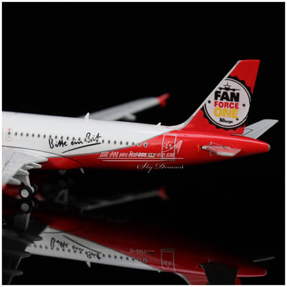 1:400 JC Wings Airberlin AIRLINES AIRBUS A320 Passenger Airplane Diecast Model