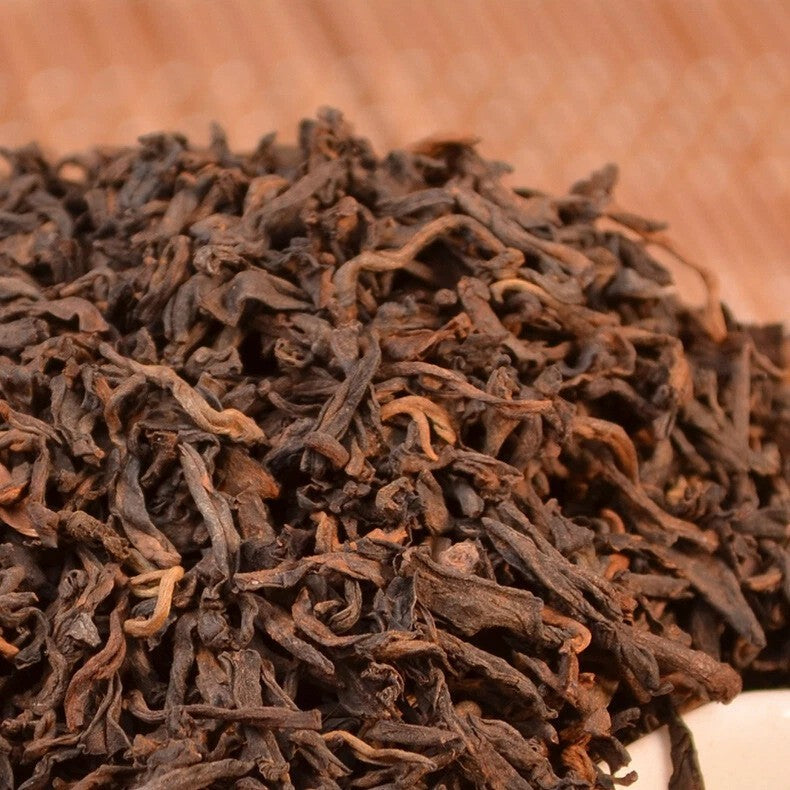 1000g YunNan MengHai Puer Ripe Tea Loose Tea Cooked Puerh Mellow pu'er tea