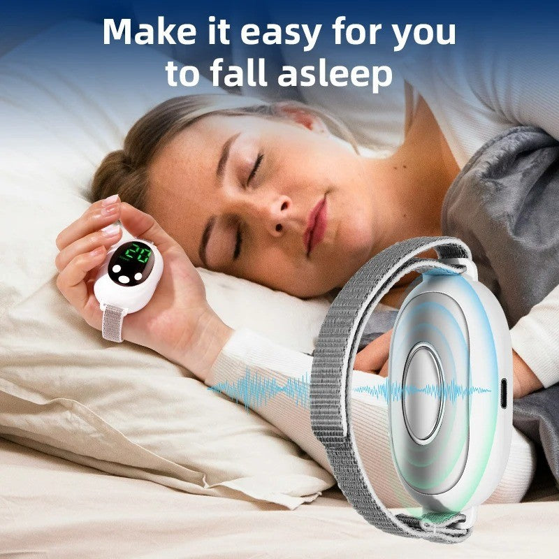 Intelligent sleep aid and calming sleep aid, handheld sleep monitor
