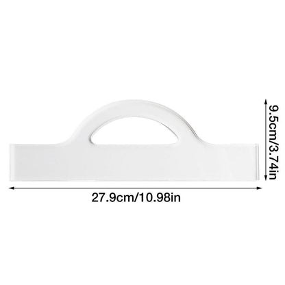 Cutting Board Template Clear Acrylic Charcuterie Handle Angled Tracing Stencils