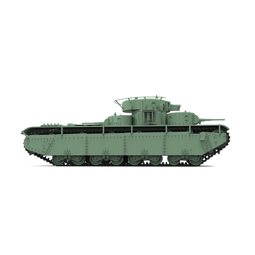 SSMODEL SS76618 1/76 20mm WarGamingMilitary Model Kit Soviet T-35 Heavy Tank