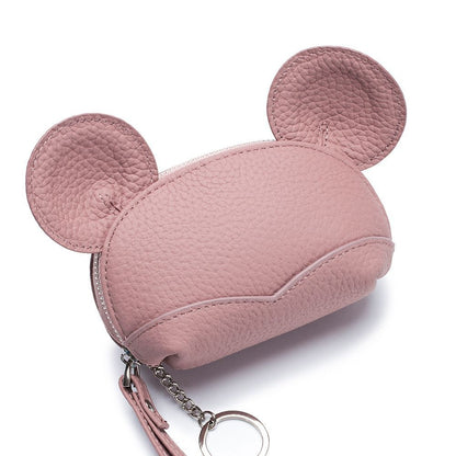 Women Wallets Genuine Leather Purses Small Cowhide Money Bags Coin Card Holders