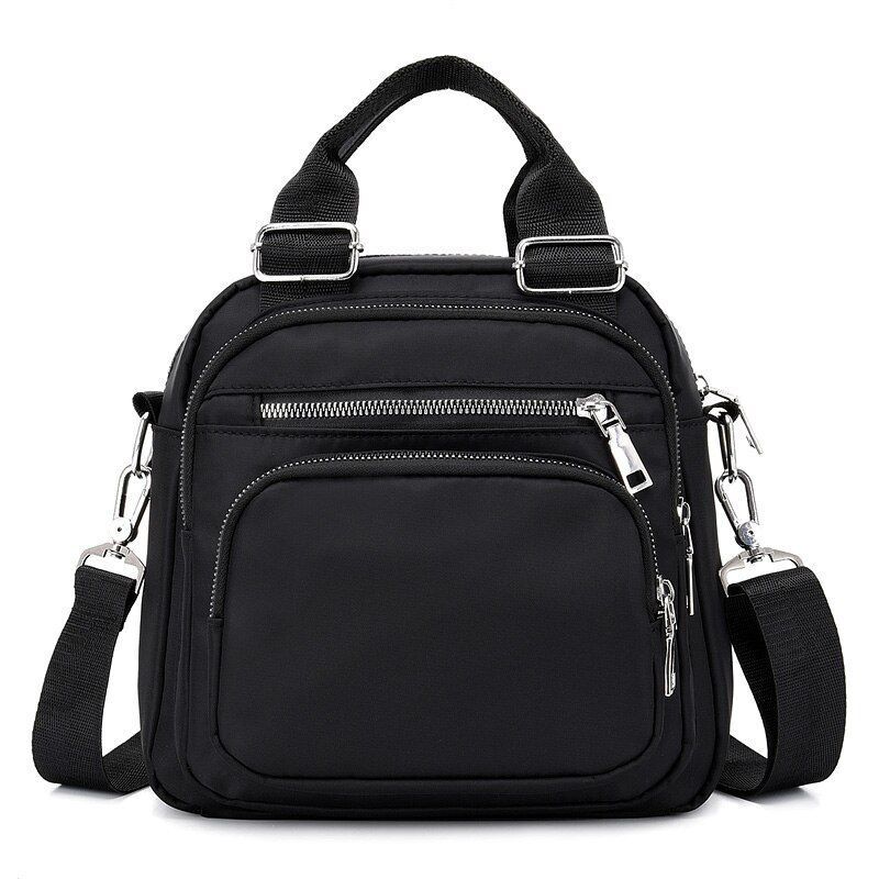 Nylon Waterproof Shoulder Bags Casual Tote Crossbody Purse Messenger Bag Handbag