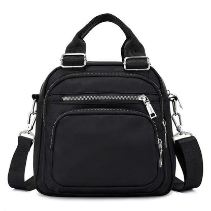 Nylon Waterproof Shoulder Bags Casual Tote Crossbody Purse Messenger Bag Handbag