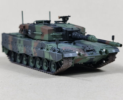 1/72 Panzerkampf German Leopard 2A4 Main Battle Tank NATO Tricolor Alloy Model