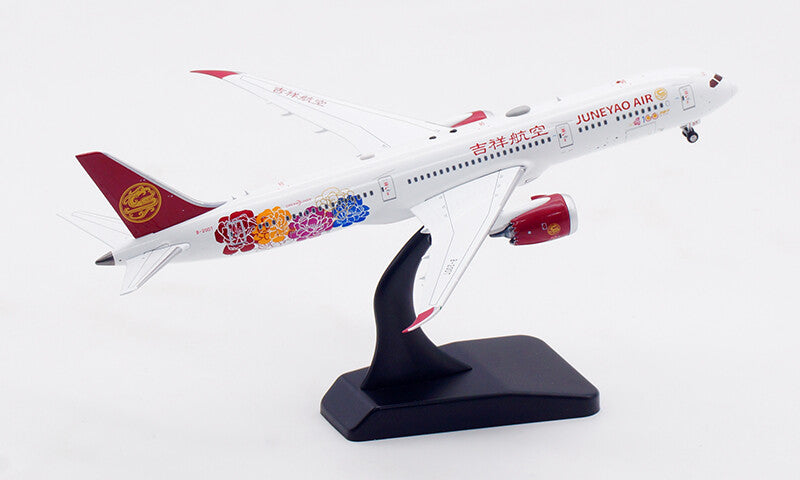 1:400 Aviation JUNEYAOAIR BOEING B787-9 Passenger Airplane Diecast Plane Model