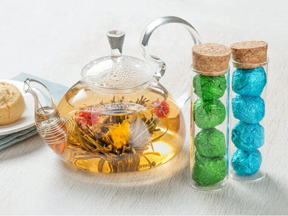 Flavors Flowering Tea Fresh Blooming Tea Hand-Tied Natural Tea 20pcs