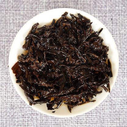 357g Yunnan Pu'er Ripe Tea Cake Pu'er Ripe Tea Golden Bud Tea Cake