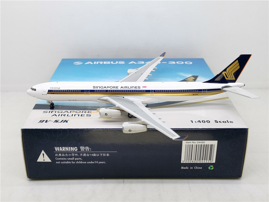 1:400 Phoenix SINGAPORE AIRLINES AIRBUS A340-300 Airplane Diecast Aircraft Model
