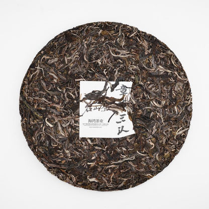 2021 Haiwan Zhang Jia San Dui Bulang Mountain Raw Puer Tea Old Trees Puerh 500g