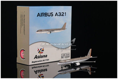 1:400 Phoenix Asiana AIRBUS A321 Passenger Airplane Plane Diecast Aircraft Model