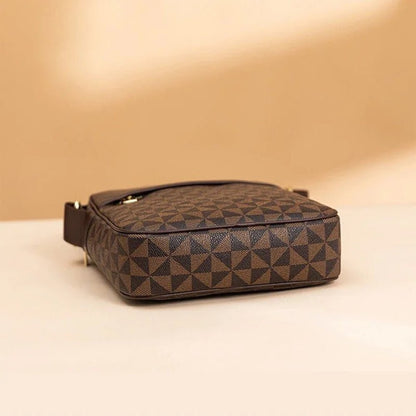 Men's Crossbody Bag Shoulder Satchel PU Leather