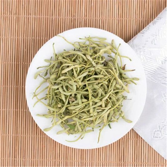 Chinese Honeysuckle Flower Tea, Jin Yin Hua, Loose Leaf