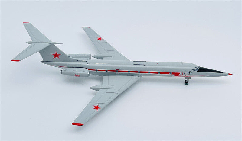 PandaModel Russia Air Force TU-134UB-L 28red 1/400 Aircraft Pre-built Model