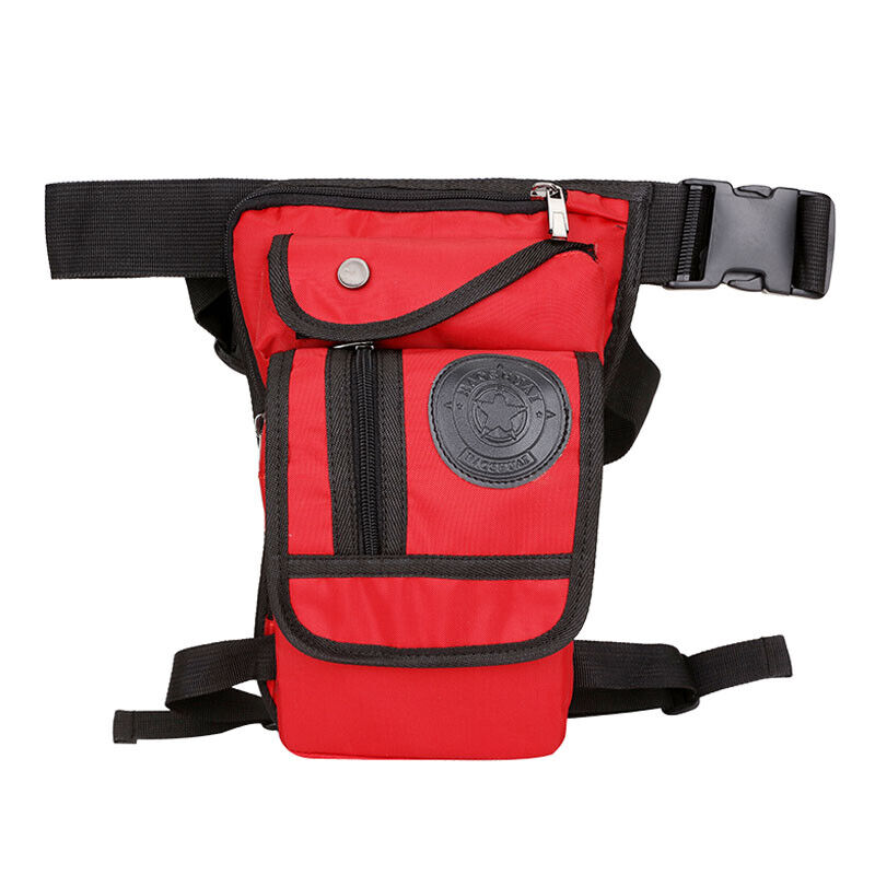 Canvas/Nylon Waist Pack Crossbody Shoulder Belt Bag Male Hip Purse Thigh Bags