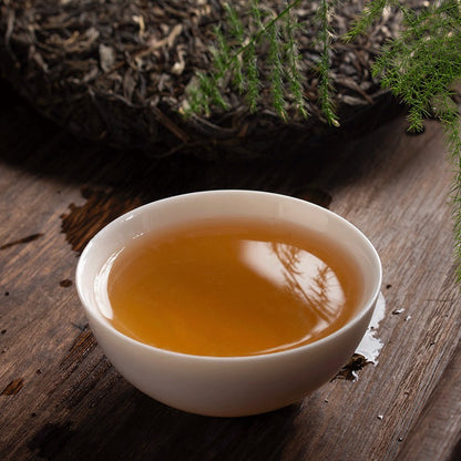 357g Yunnan Pu Erh Tea Cake Raw Tea Cake Zhiwei Qizi Cake Tea Big Tree Tea