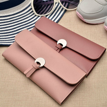 Women Leather Wallet Rfid Design Lady Party Clutch Bag Fashion Long Purse Gifts