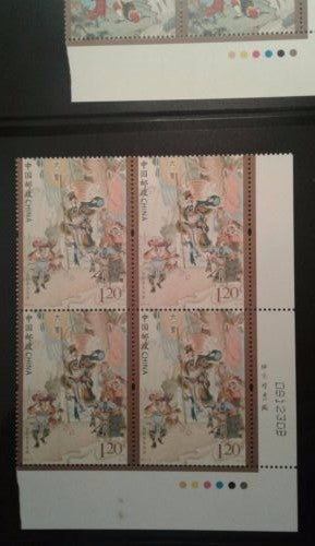 China Stamp 2015-8 Journey to the West (1) Blocks of 4 Complete Set