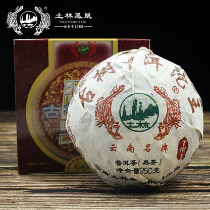 2012 TuLin Phoenix Shu Puerh "Ancient Tree Puer" King of Tuocha 250g