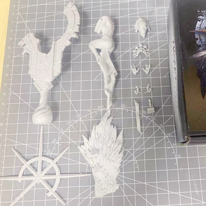 H/158mm figure model kit Fantastic Death Goddess Unassembled Unpainted