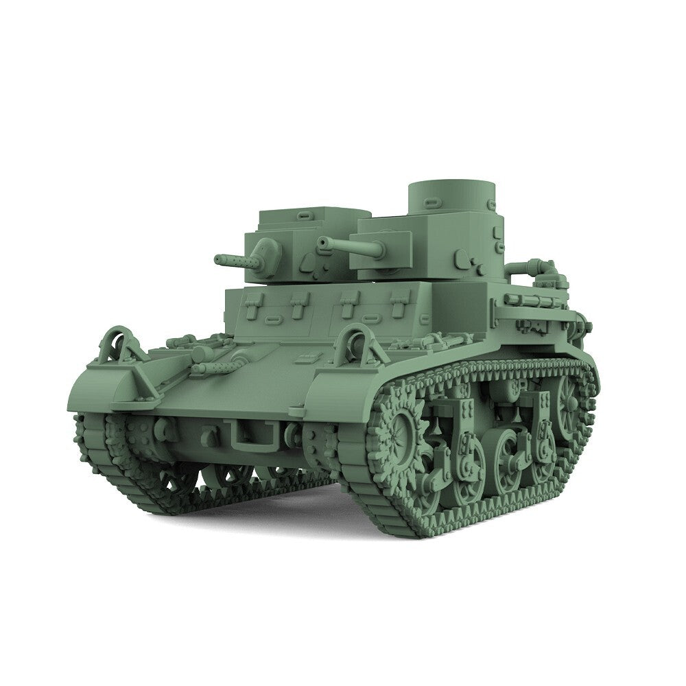 SSMODEL SS200502 1/200 Military Model Kit US M2A2 Light Tank