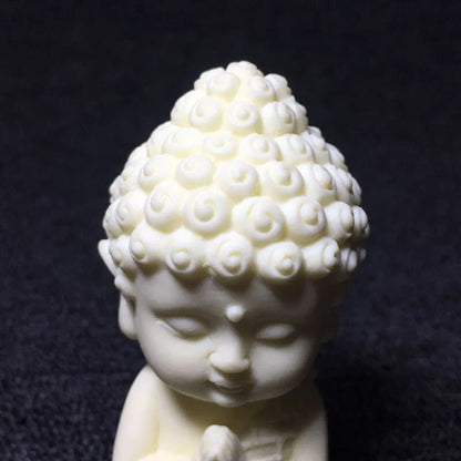 New Q Version Lotus Tathagata Buddha Carved Buddha Statue Cute Character Model