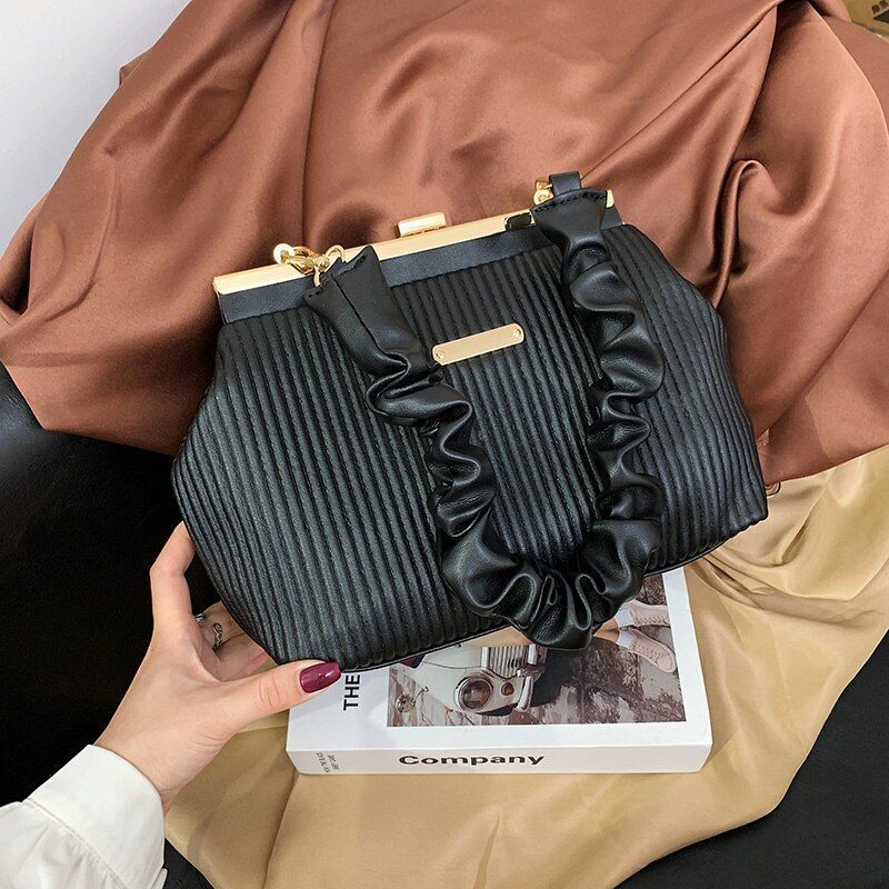 Luxury Bags Handbag Purse Shoulder Crossbody Bags Synthetic Leather 30*22*12 CM
