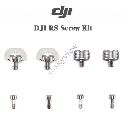 DJI RS Screw Kit – D-Ring & M4 Screws + RSC 2 Axis Arm Knobs for RS Series