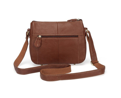 25*18*7 CM Leather Women Messenger Bags Small Shoulder Bag Vintage Crossbody 1PC
