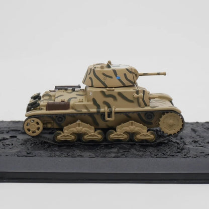 IXO 1:72 M 13/40 1942 WWII Italian Army Tank Alloy Military Model Ornament