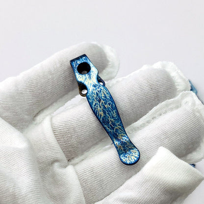1PC. Knife Titanium Deep Carry Pocket Clip for Genuine Spyderco Shaman C229