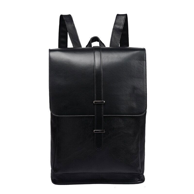 Laptop Backpack Men Bag Pack Leather Backpacks Travel Man School Bags College
