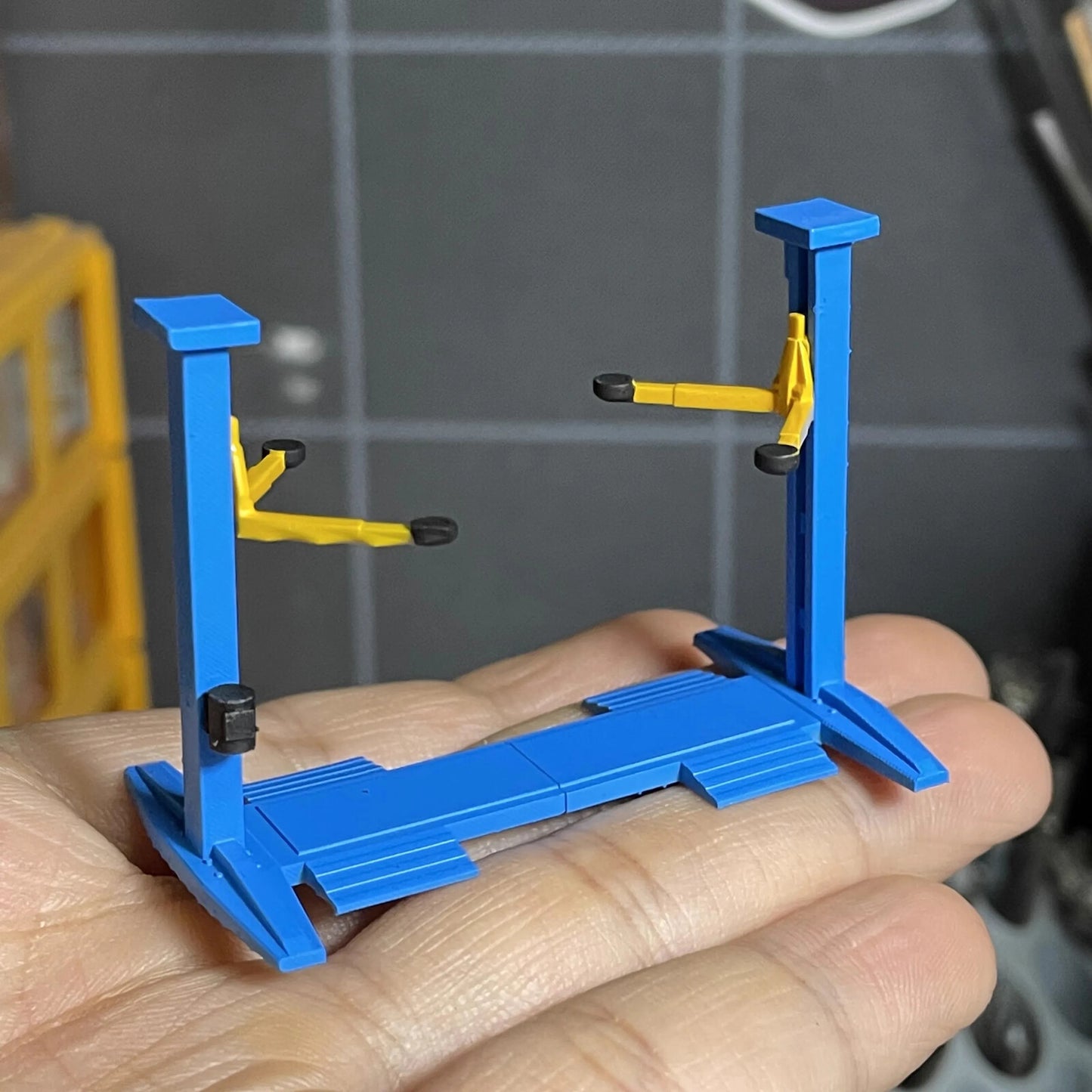 1/64 Scale Car Repair Tools Model Garage Scene Display Props Accessories Models