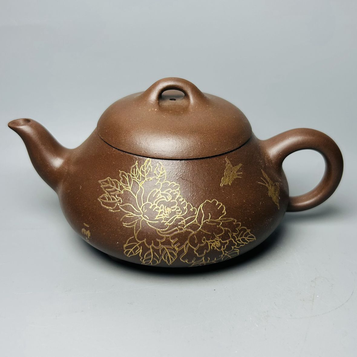 Vintage Chinese Yixing Purple Clay Teapot Zisha Ceremony Exquisite Tea Set Art