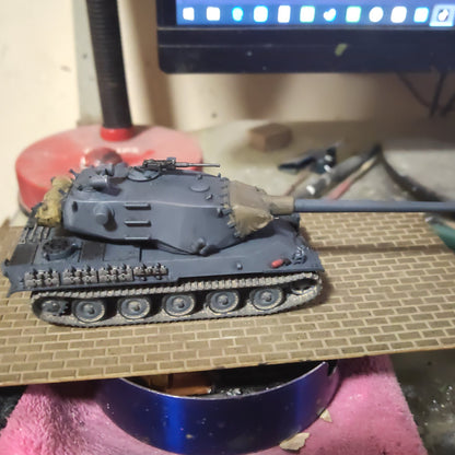 3D Printed 1/72 French M4 Tank Finished Product