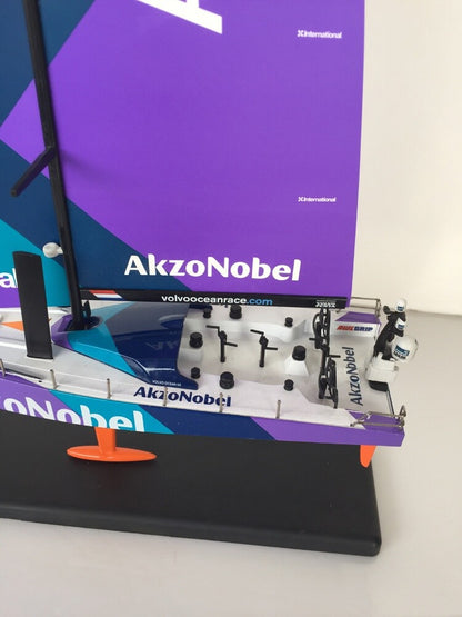 1:50 45CM MOTORART Akzo Nobel V065 Sailing Ship Open Championship Diecast Model