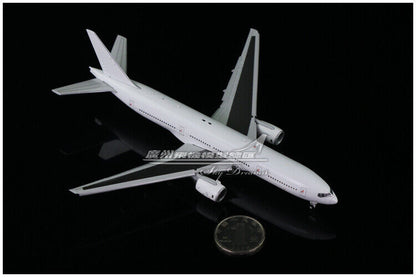 1:400 JC Wings BOEING 777-200 Passenger Blank Airplane Flap Down Diecast Model