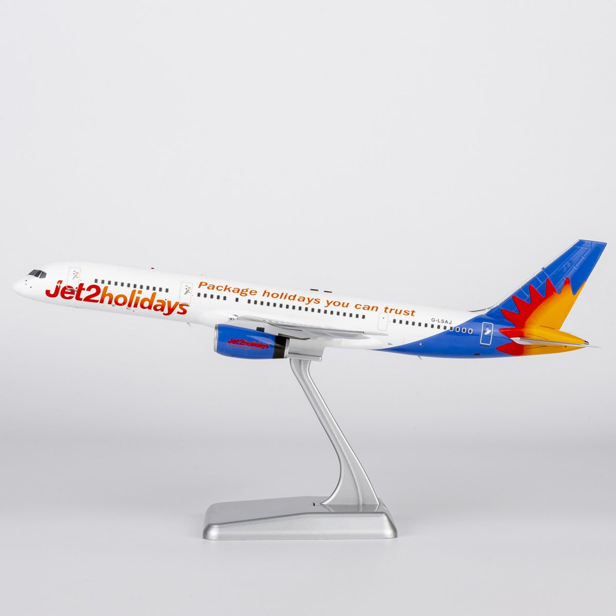 1:200 NGmodels Jet2 Boeing 757-200 G-LSAJ Passenger Airplane Diecast Plane Model