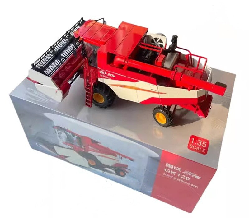 1:35 28CM LOVOL GK120 Combine Harvester Farm Equipment Machine Diecast Model